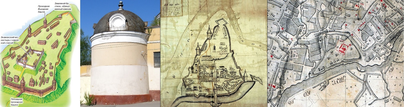 Кремлема. Курский Кремль. Пять башен