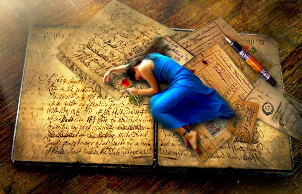 В процессе написания стихов