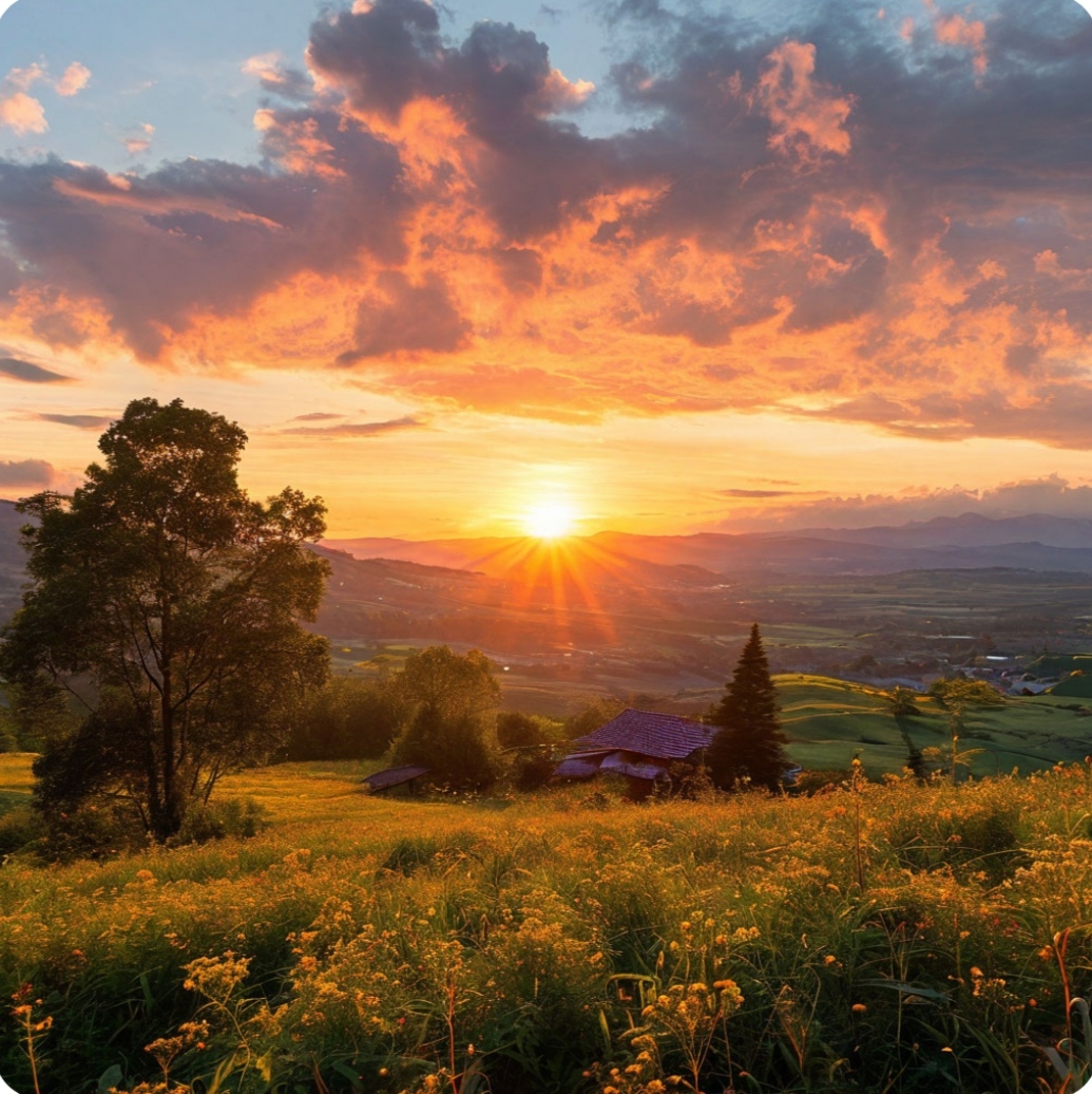 Весенняя заря