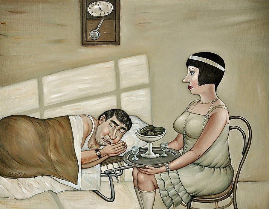 Уедешь ты... наив