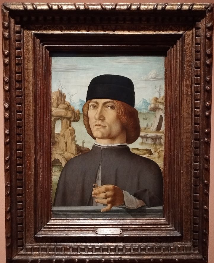 Портрет мужчины с кольцом. Франческо дель Косса