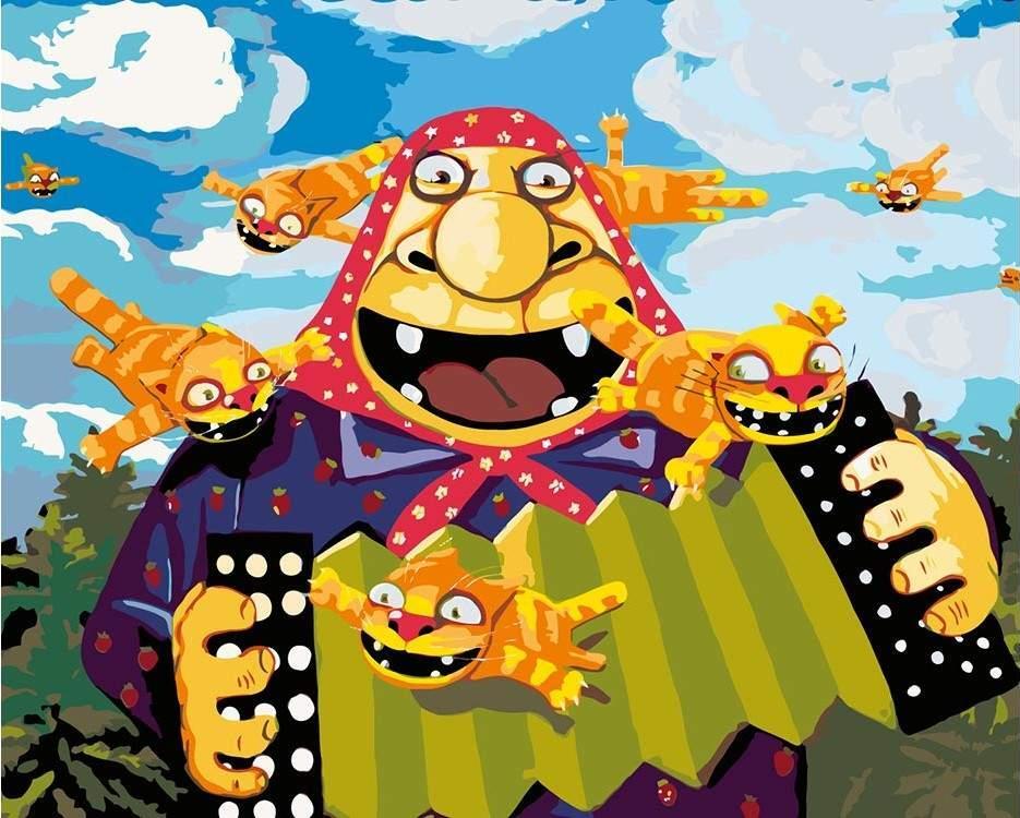 Кружат в небе рыжие котики...