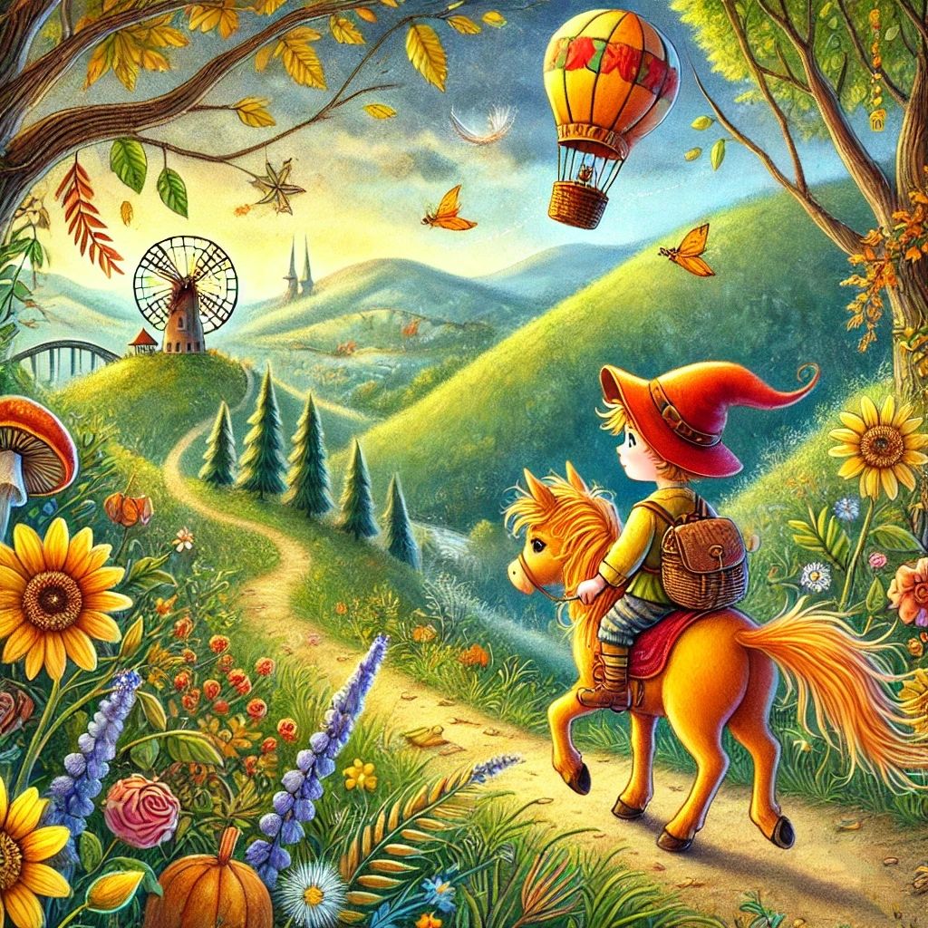 Сказка про путешествие маленького чародея