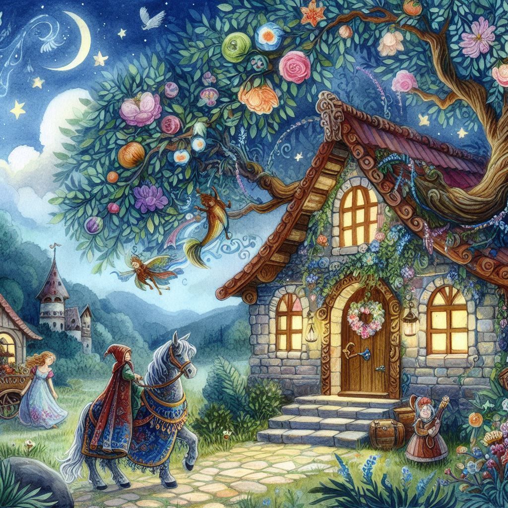 Сказка про тайну волшебного сада