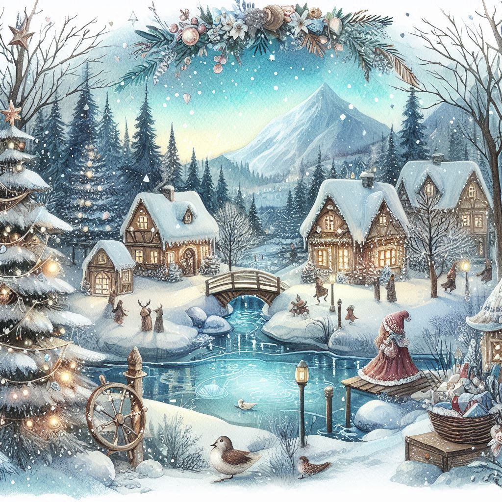 Сказка про Ледяной ключ Лунной Долины