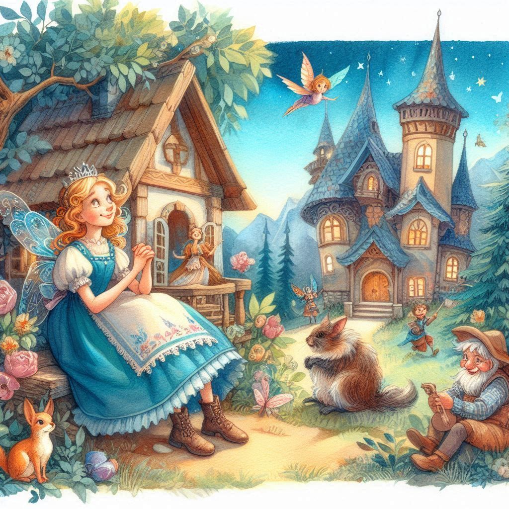Сказка про фею в старых сапожках