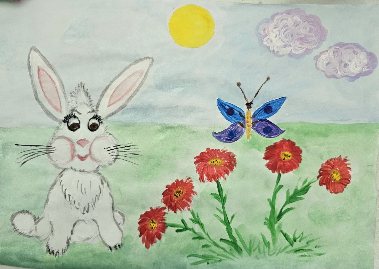 Зайчик из солнца 407