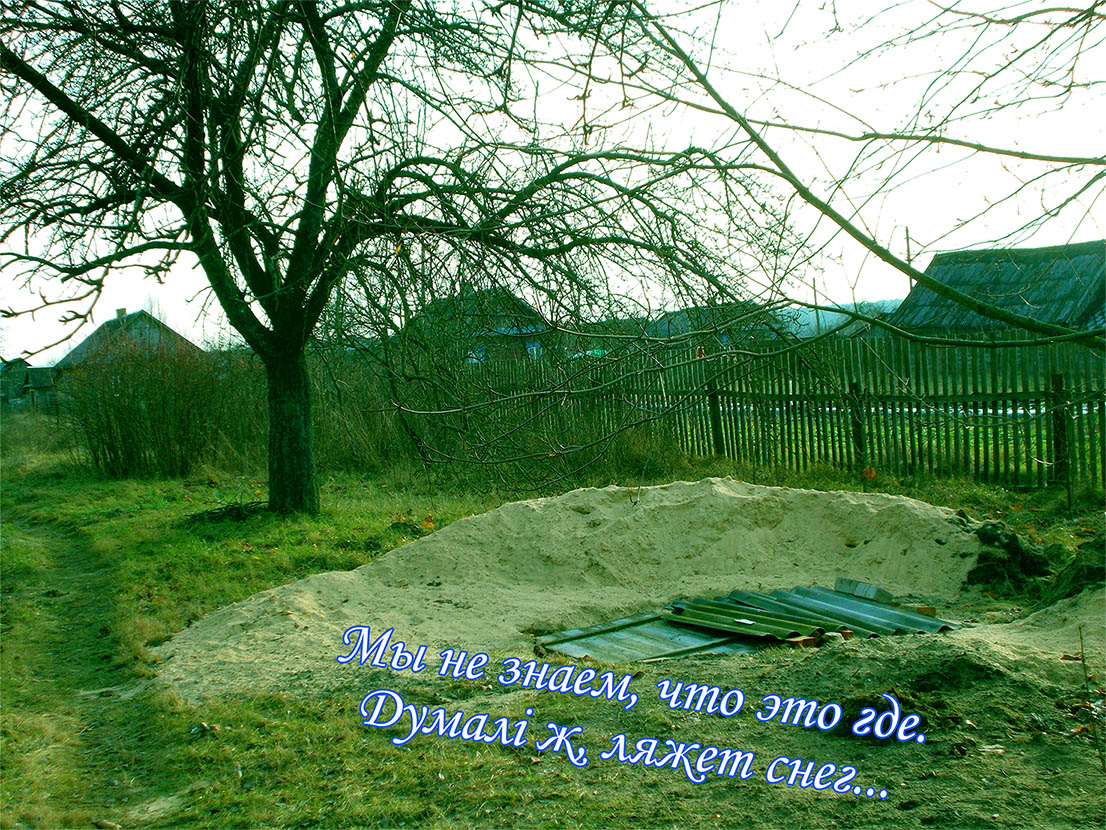 Шо ж нам шэ сныцьця в повсьць