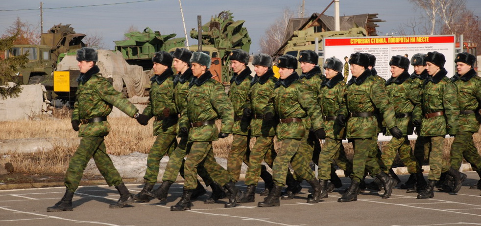 Они теперь солдаты