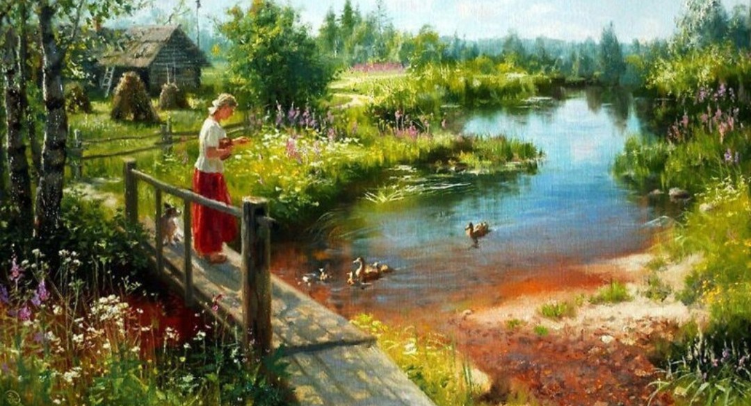 Вспоминаю я малую родину