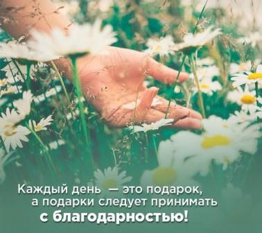 А каждый день это подарок!