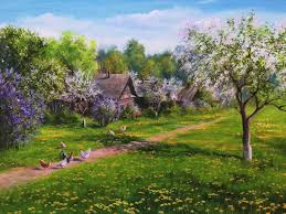 Цветущий май