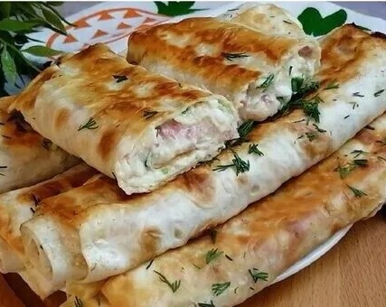 Рулеты из лаваша