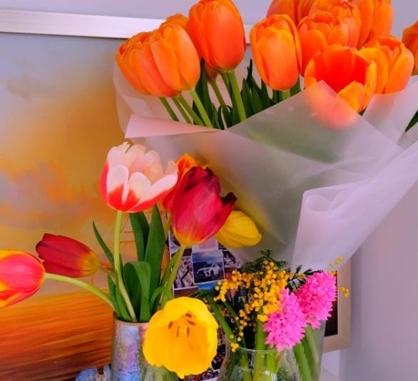 Танец цветов в бесконечной ласке