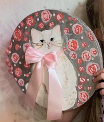 Внучке Яне- маленькой художнице