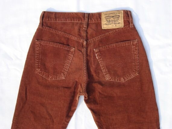 Вельветовые брюки