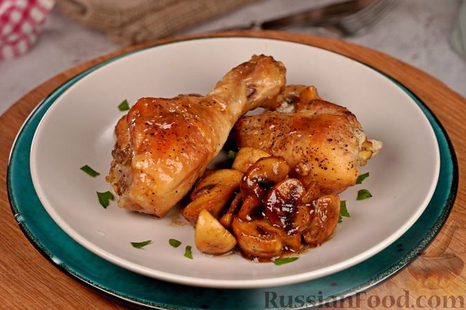 Пьяная курочка на ужин