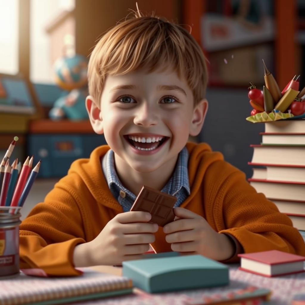 Шоколад на завтрак