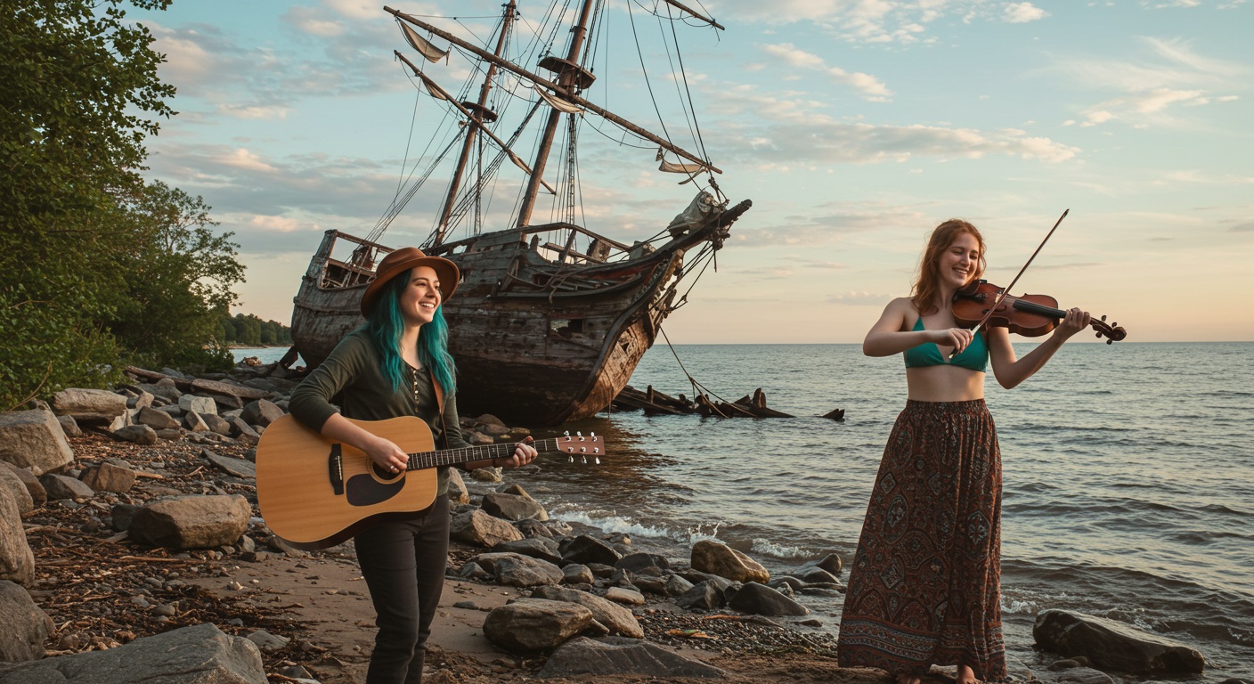 Озеро Эри - песня проекта Нелисса