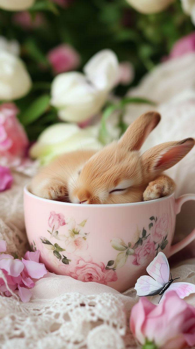 В озовеньтой чайной чаште