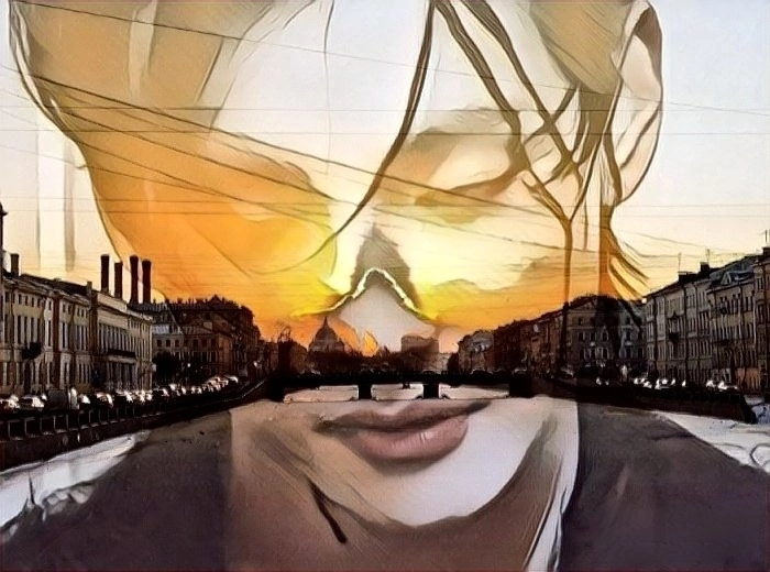 Отражаясь в пряном закате