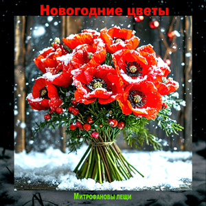 Новогодние цветы
