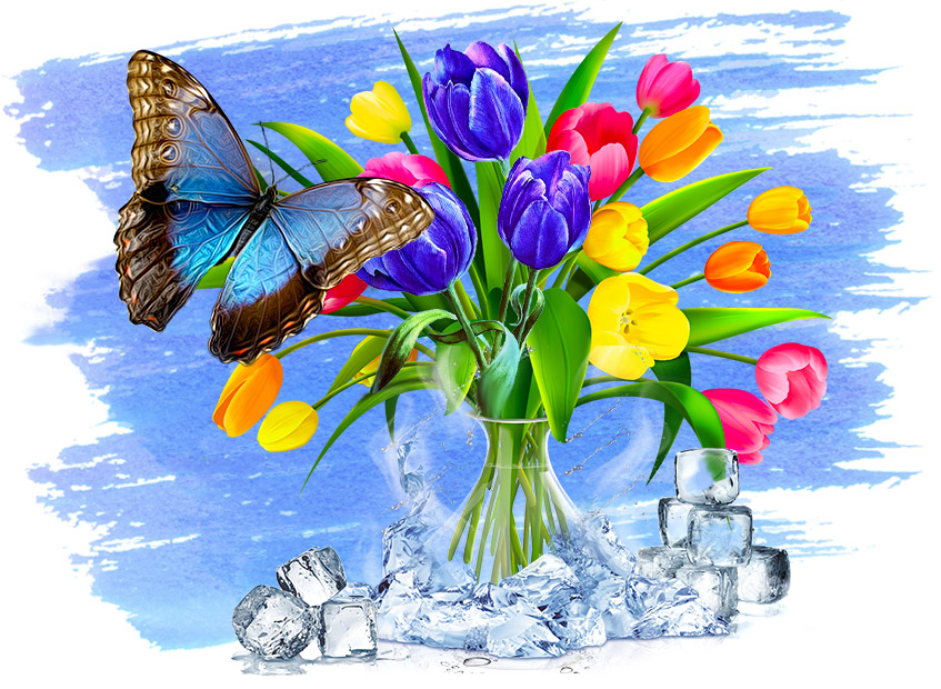 В апрельской мерзлоте