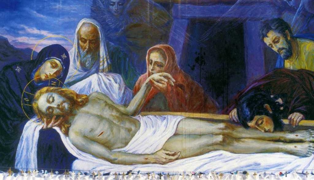 Оплакивание Христа. Муз. Баха