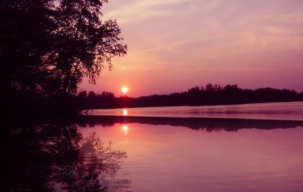 Малиновый закат