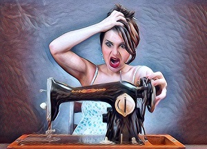 Где швейную машинку взять? Коротыш