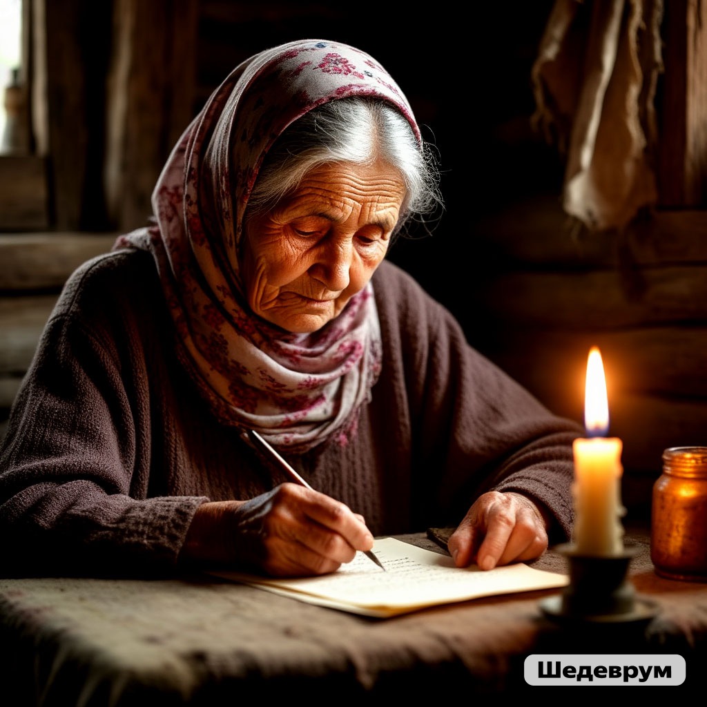 Я пишу тебе сынок