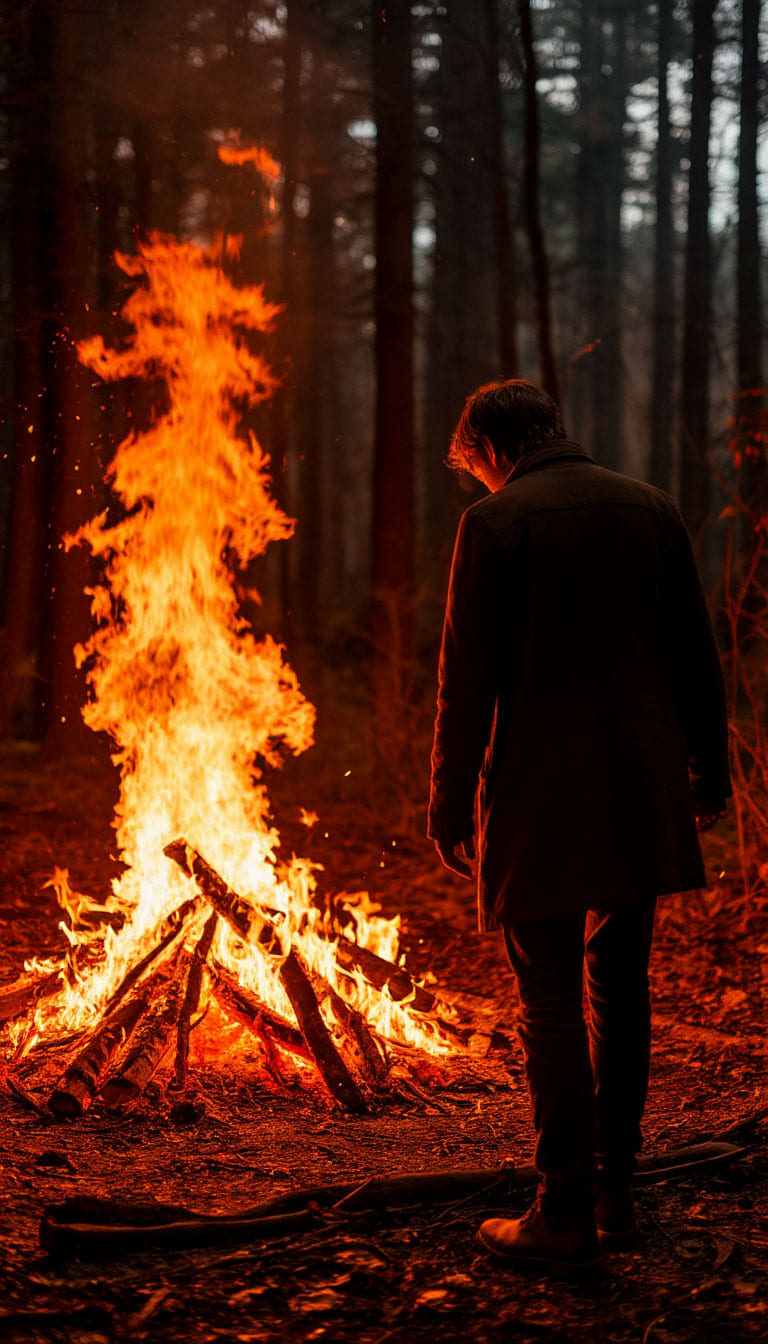 Залил слезами я пожар