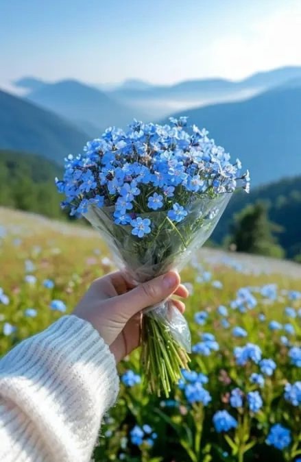 14 мая. О себе и незабудках...