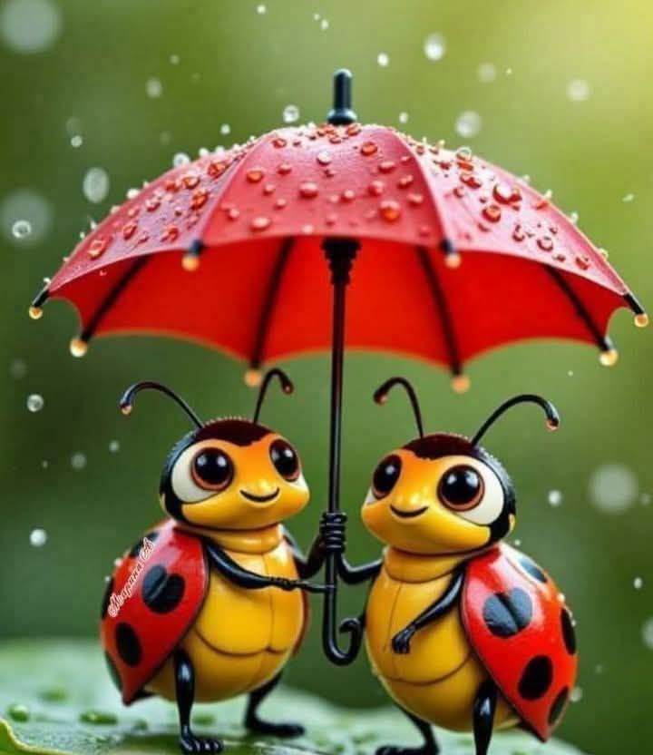 Мы словно две букашки