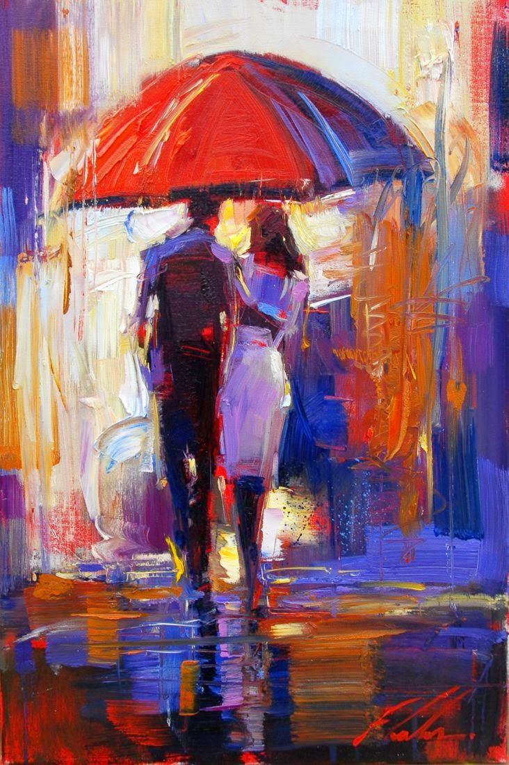 Зонт Осенняя драма