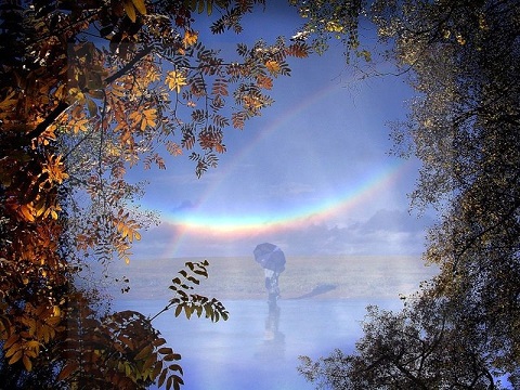 Радуга поздняя добрые вести