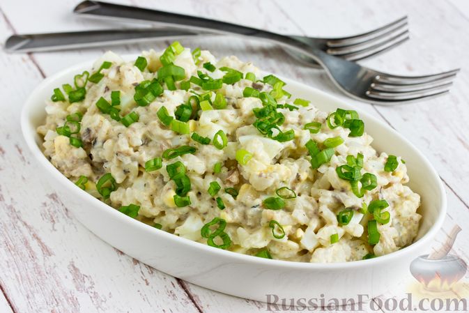 31 мая. Рыбный салат...