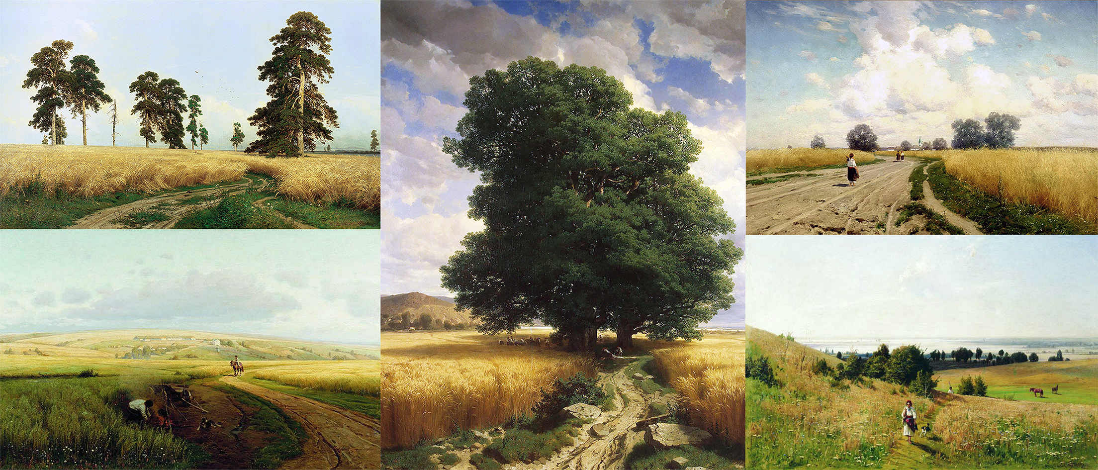 Хлеборост, колосящий хлебами