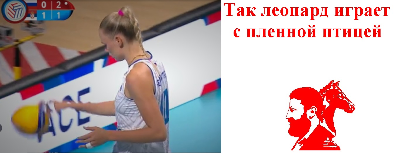 Так леопард играет с пленной птицей