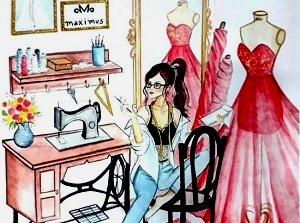 Наряд шикарный для Луны сошьётся! Коротыш