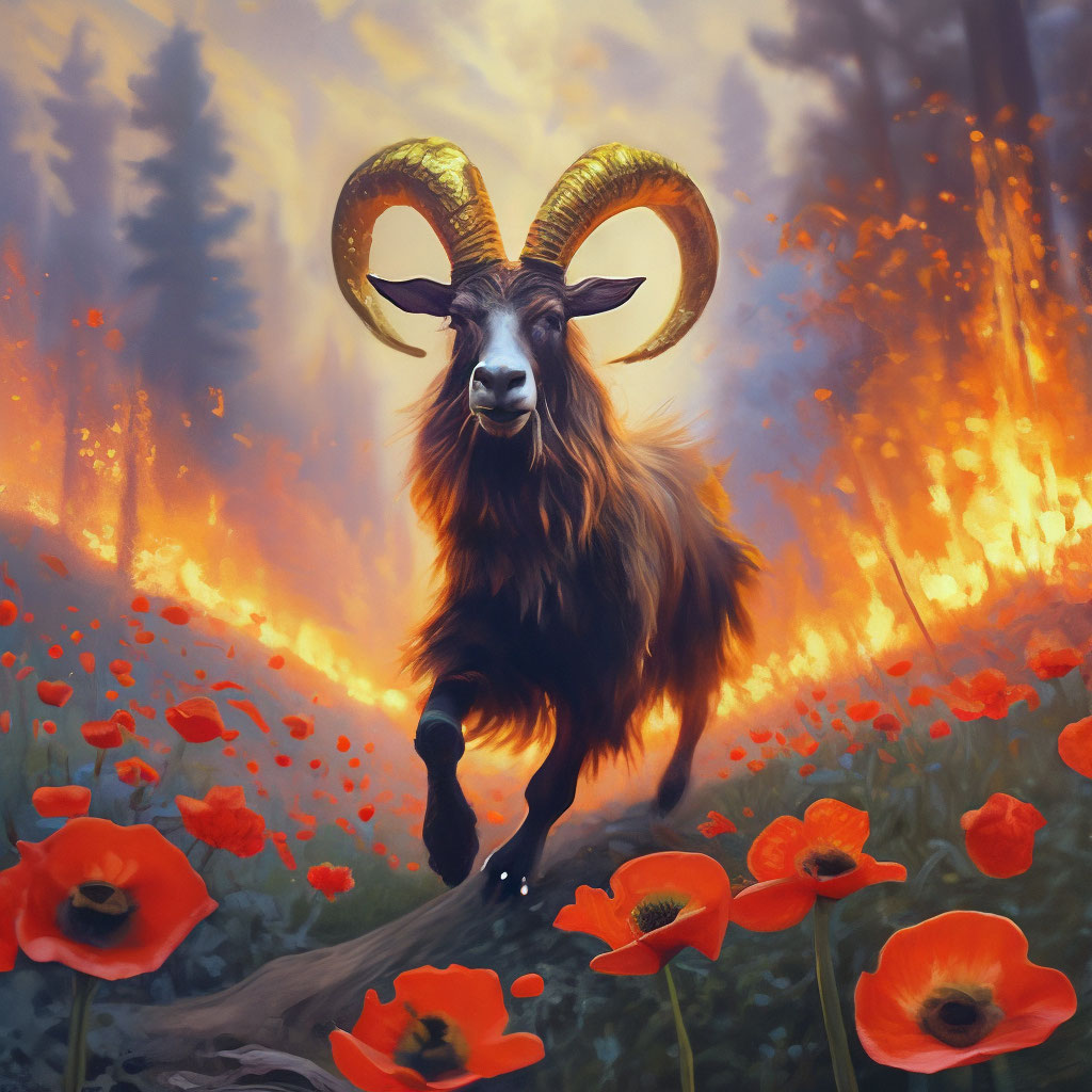 Козёл-золотые рога