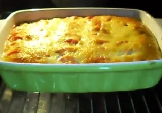 Запеканка из кабачков и сыра