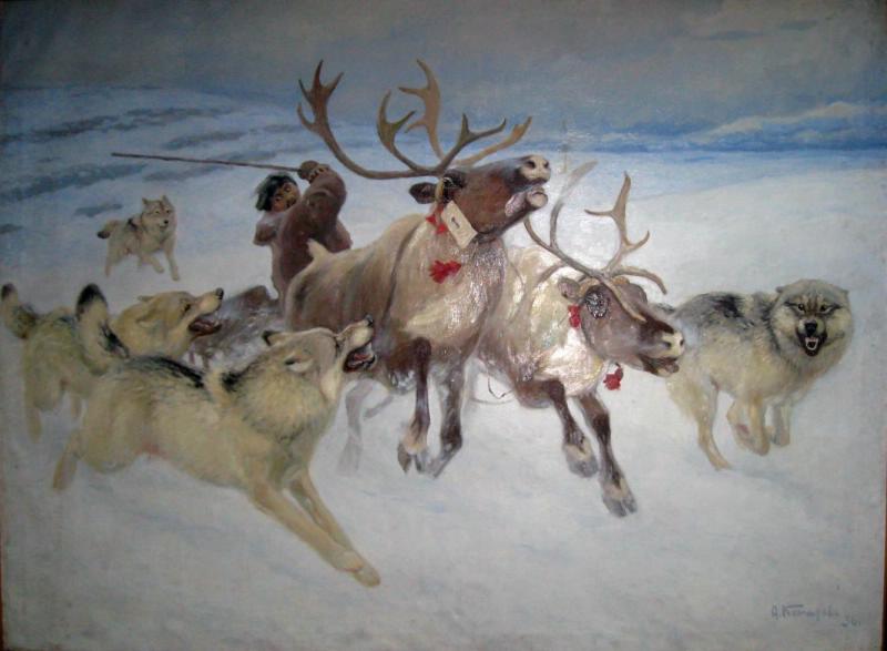 Путешествие в Сибирь. гл. 9. Охота с воздуха