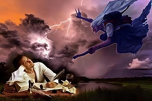 Неслась домой на всех парах...