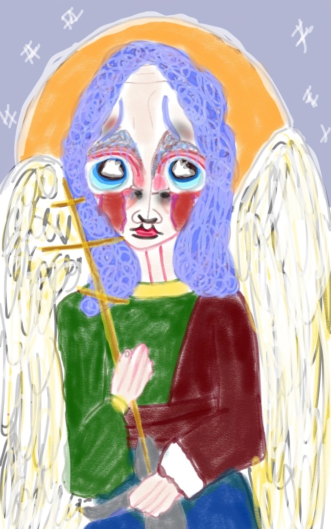 Слезы твои вытирала