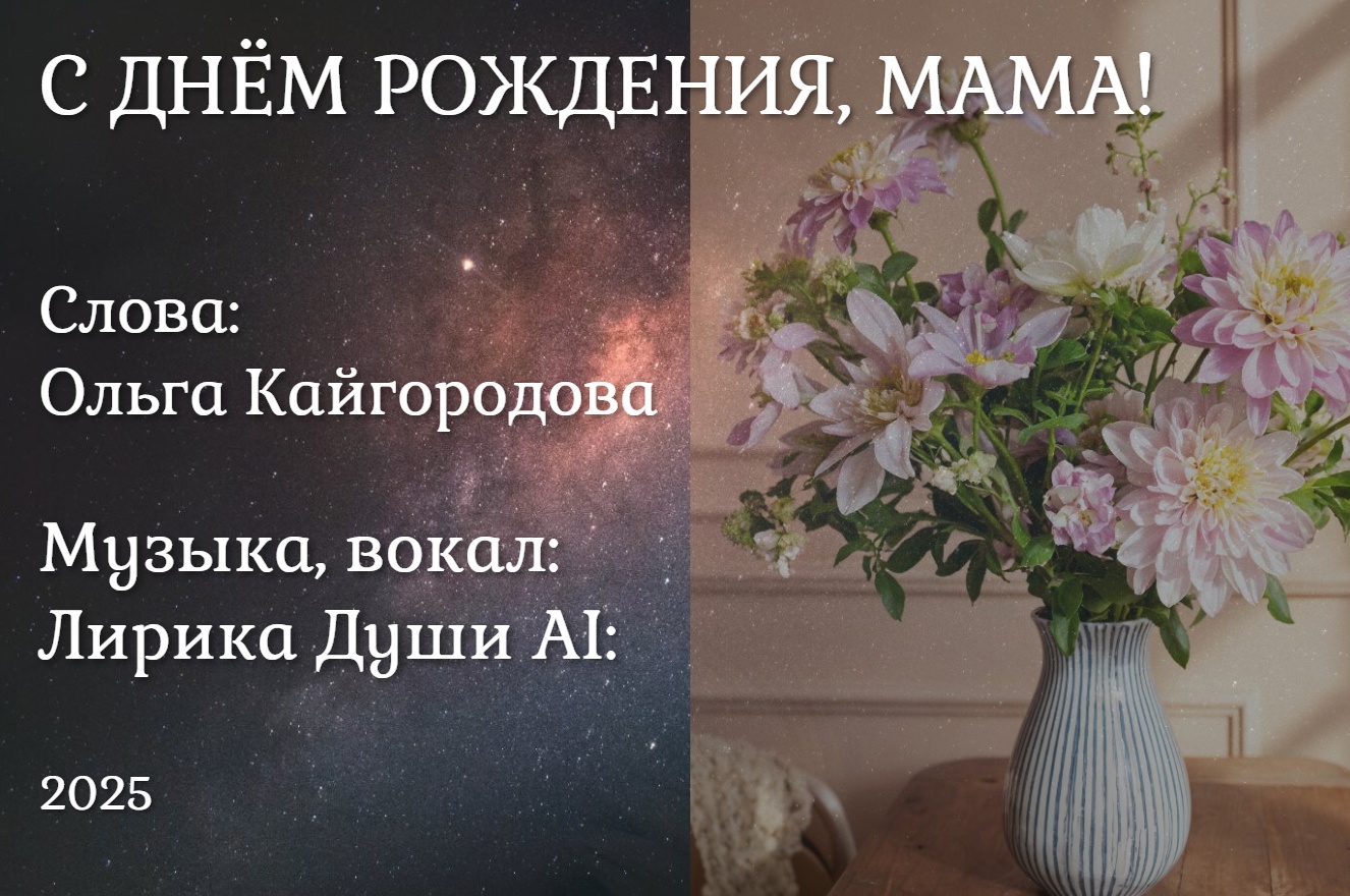 С Днём рождения, мама!