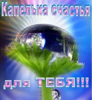 Ой, капелька, спой для меня!