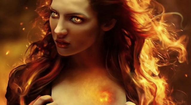 Огонь в её глазах