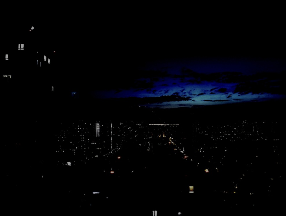 Беззвёздный чёрный гладкий небосвод