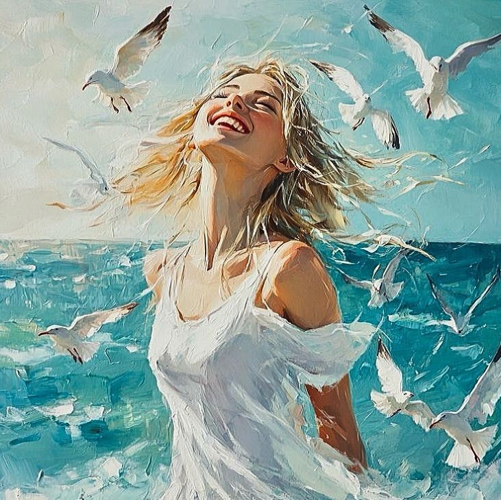 Она-морская душа